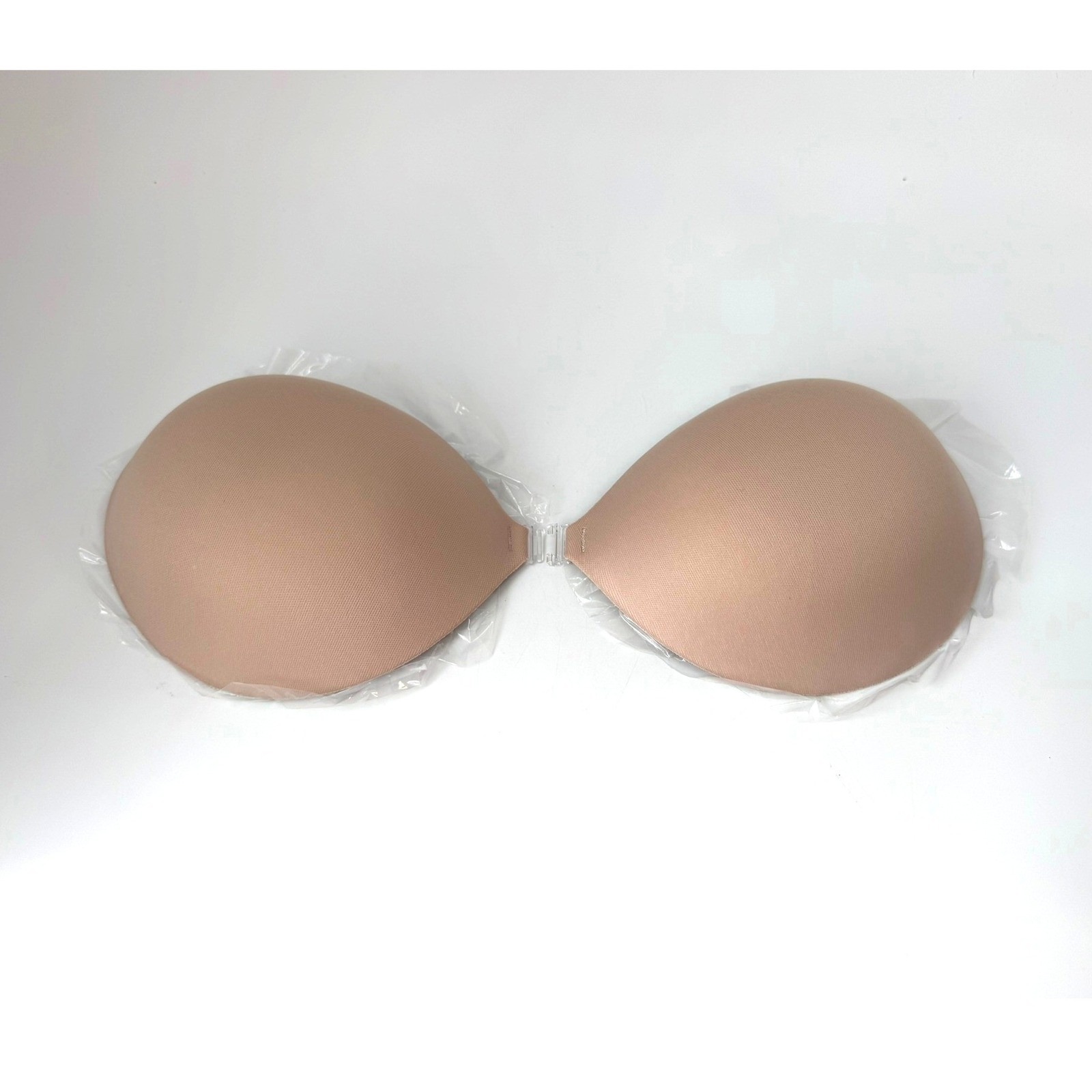 Boomba Magic Padded Sticky Bra Beige Size G Adhesive Strapless Backless New Open